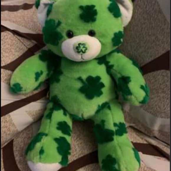 Other - limited edition shamrock build a bear